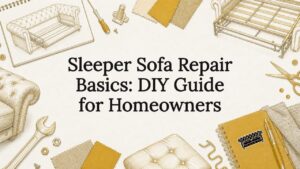 Sleeper Sofa Repair Basics: DIY Guide for Homeowners
