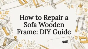 How to Repair a Sofa Wooden Frame: DIY Guide