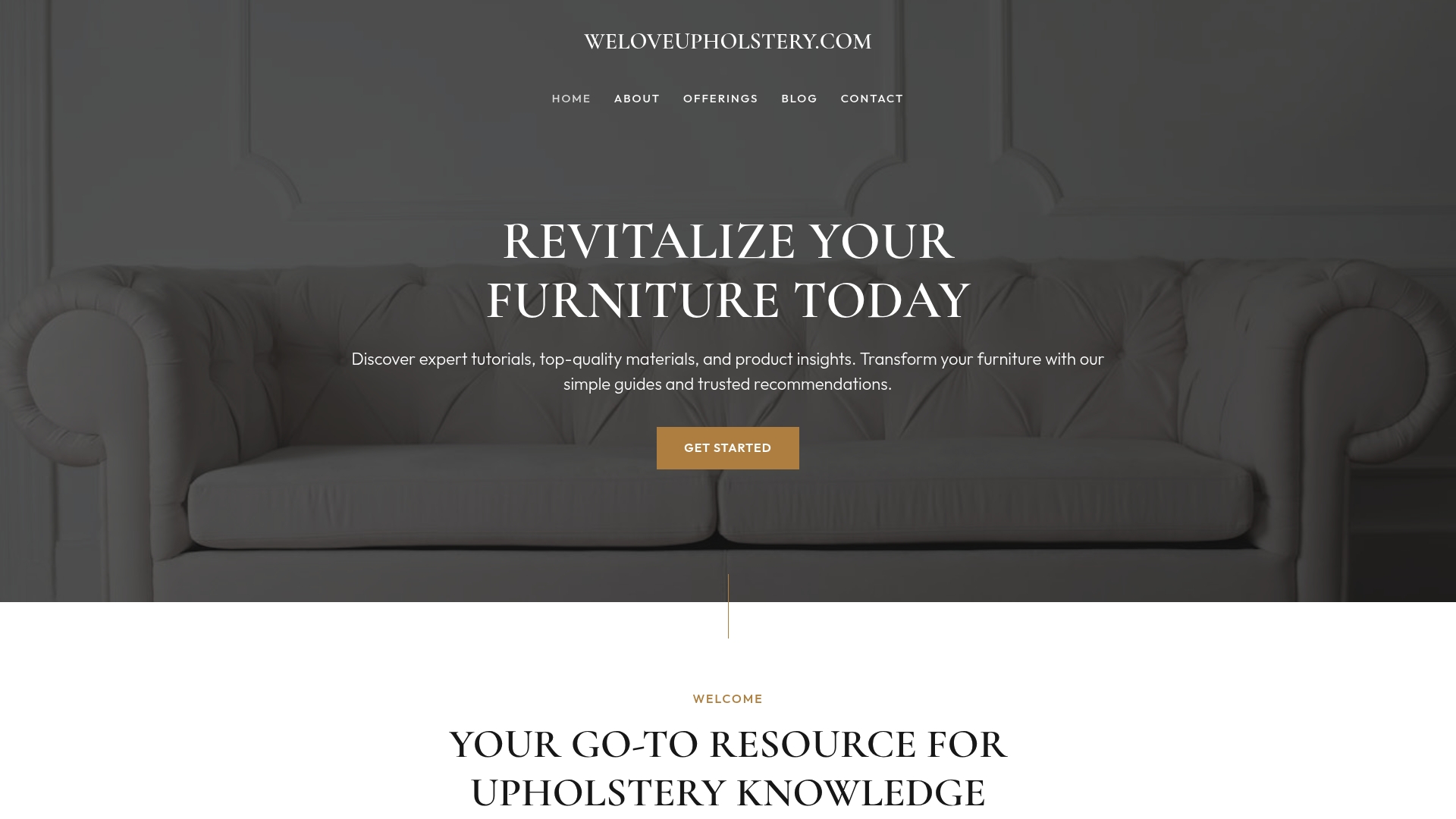 Weloveupholstery