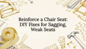 Reinforce a Chair Seat: DIY Fixes for Sagging, Weak Seats
