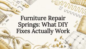 Furniture Repair Springs: What DIY Fixes Actually Work