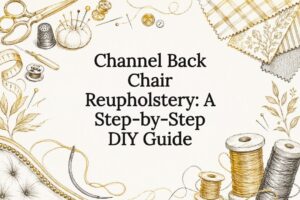 Channel Back Chair Reupholstery: A Step-by-Step DIY Guide