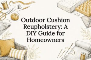 Outdoor Cushion Reupholstery: A DIY Guide for Homeowners