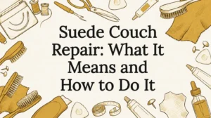 Suede Couch Repair: What It Means and How to Do It
