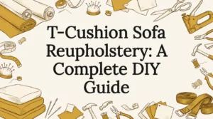 T-Cushion Sofa Reupholstery: A Complete DIY Guide